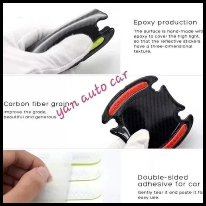 DISKON OUTER MOBIL CARBON STIKER REFLEKTIF UNIVERSAL REFLEKTOR FORD ESCAPE 