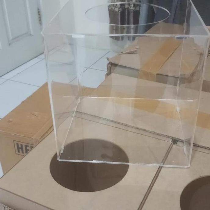 

new !!! acrylic box for lucky dip kotak undian