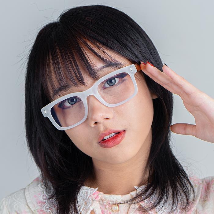 Kacamata Kotak Skena Frame Bold Viral Fashion Skena Pria Wanita Lensa Blueray Photocromic Bluecromic