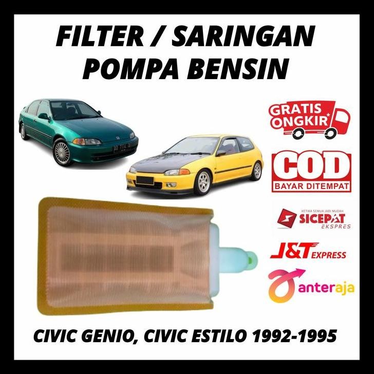 TERMURAH FILTER SARINGAN POMPA BENSIN CIVIC GENIO, CIVIC ESTILO 1992-1995 