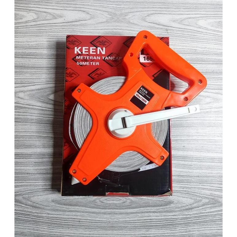 

new !!! Meteran TANCAP TANAH/ Meteran ROL Panjang 30 50 100 Meter