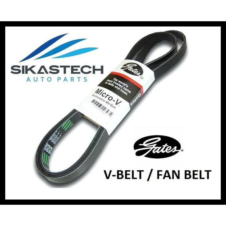 DISKON V-BELT / FAN BELT [ALT] HYUNDAI ACCENT ELANTRA GATES ORIGINAL 