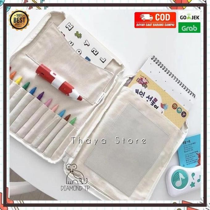 

Tas Perlengkapan Menggambar Dan Melukis - Children Busy Activity Bag