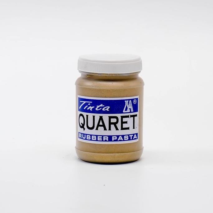 Cat Sablon Quaret Warna Kuning Emas - 1/2 Kg