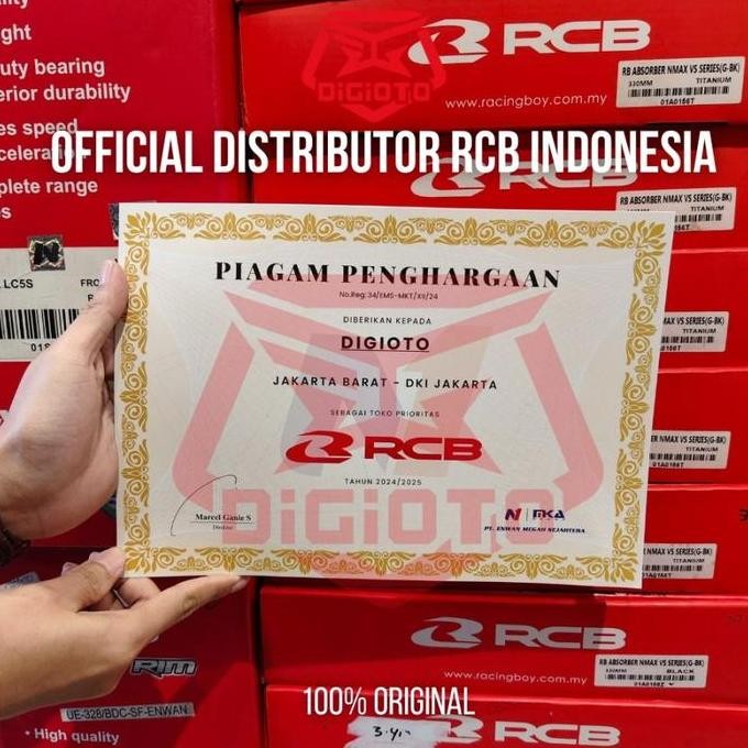 Shock Tabung Shockbreaker RCB Flow Pro PCX160 365mm