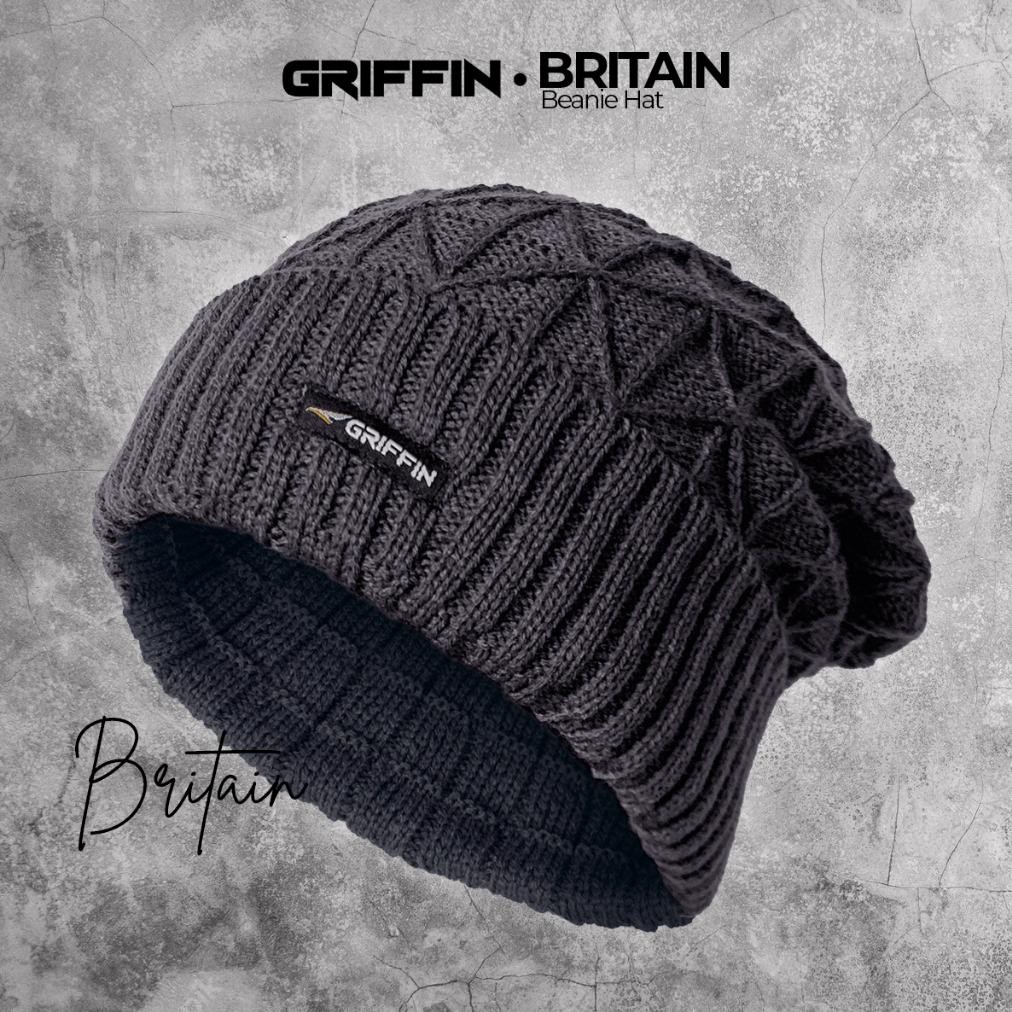 Topi Kupluk Pria Dewasa Rajut Distro Keren Original Britain DiM