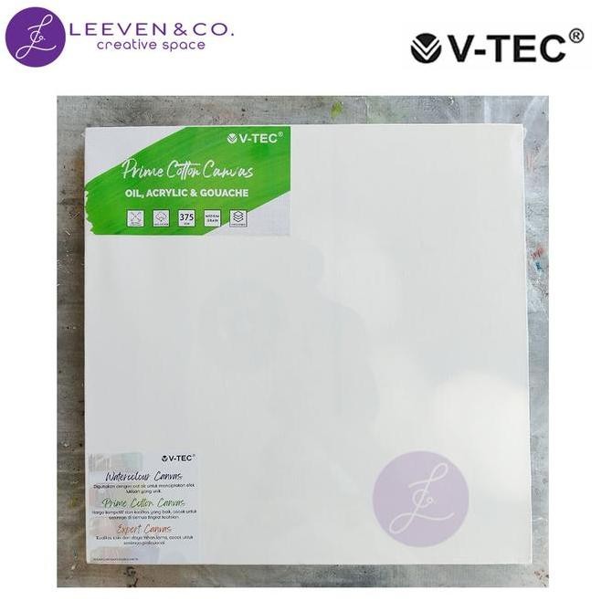 

V-Tec Kanvas Bingkai Prime Cotton Jepret Samping 50/60/70