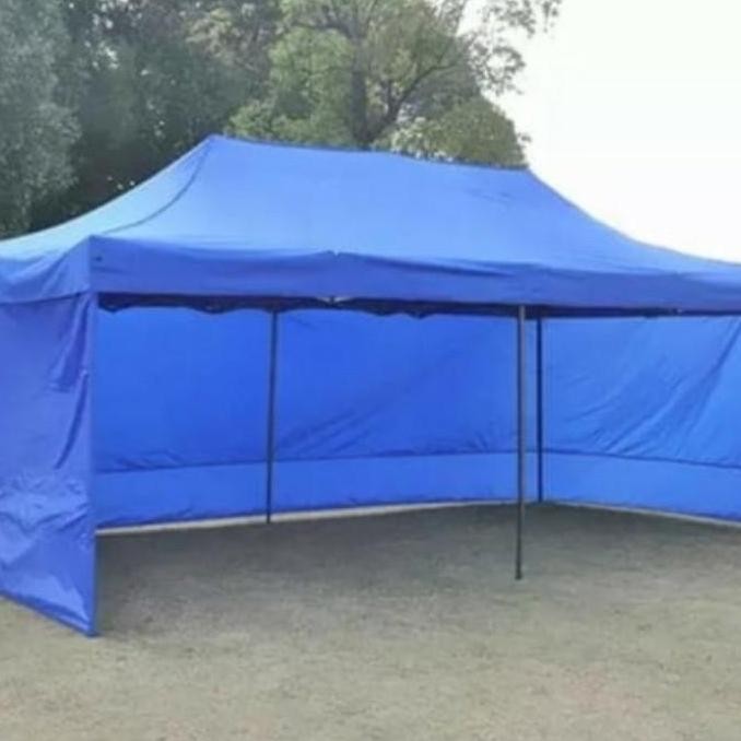 tenda lipat metik uk 3x6 dinding 3sisi