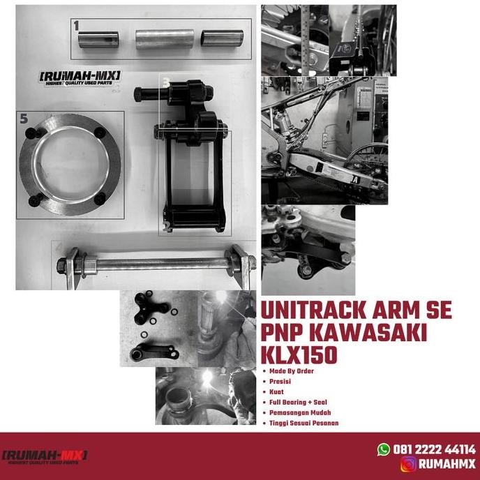 Unitrack Set Arm YZ YZF WR CR CRF KX KXF RM RMZ KTM PNP KLX 150