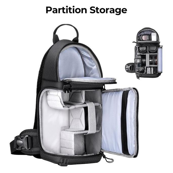 KNF CONCEPT TAS KAMERA BACKPACK SLING KF-1305 FOR DSLR MIRRORLESS