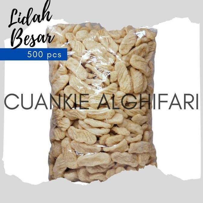 

PROMO cuanki lidah besar 500pcs,topping boci Snack