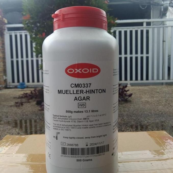 Mueller Hinton Agar Oxoid