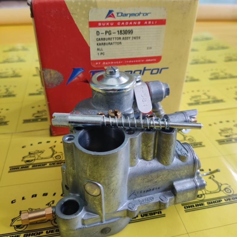 Karburator Vespa 24 24 / Karbu Vespa Danmotor