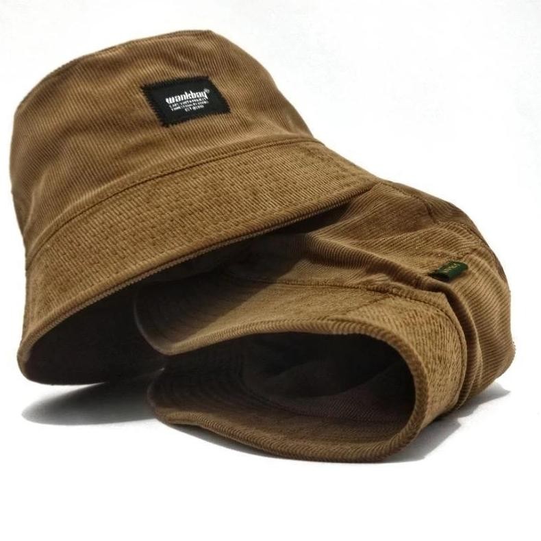 Topi Bucket distro/ Bucket hat kourduroy branded DiM