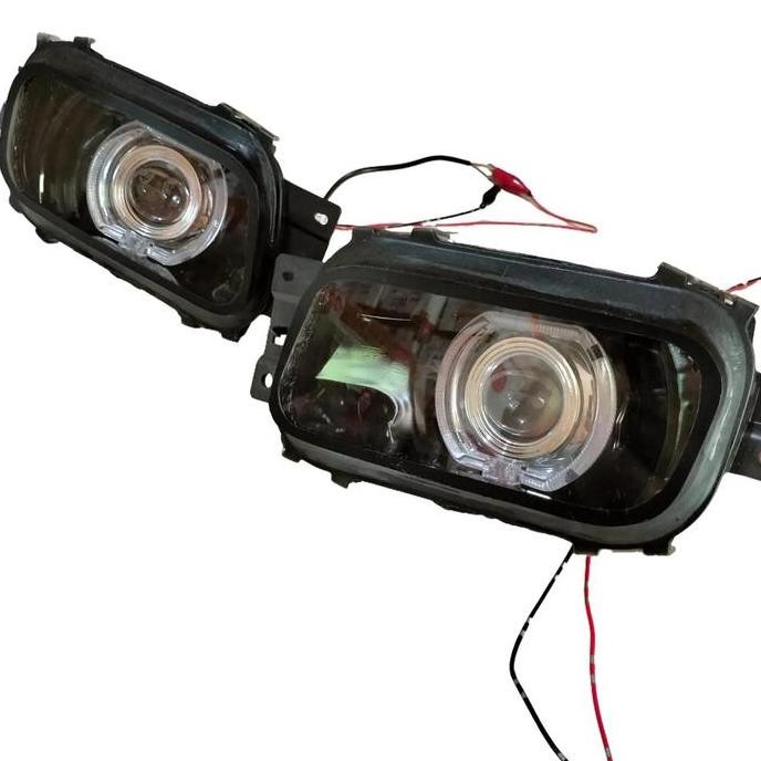 LAMPU BEMPER TRUK BILED FOGLAMP CANTER UNIVERSAL MOBIL TERANG