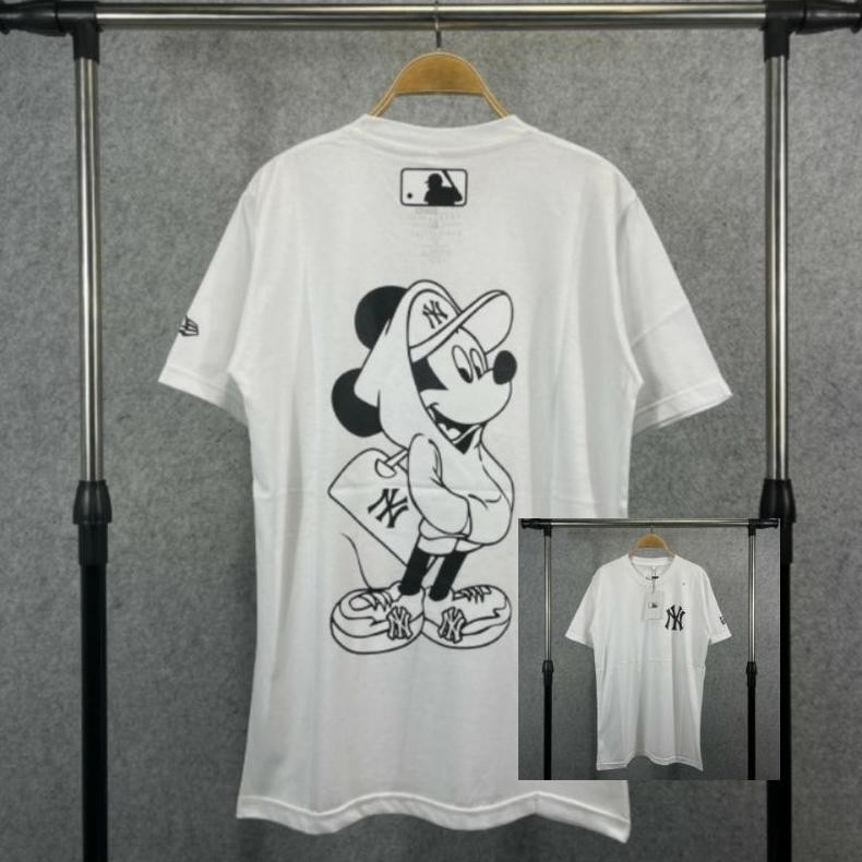 Promo Kaos New Era Yankees Disney Mickey Mouse Kaos Distro Mlb Kaos Motif Disney