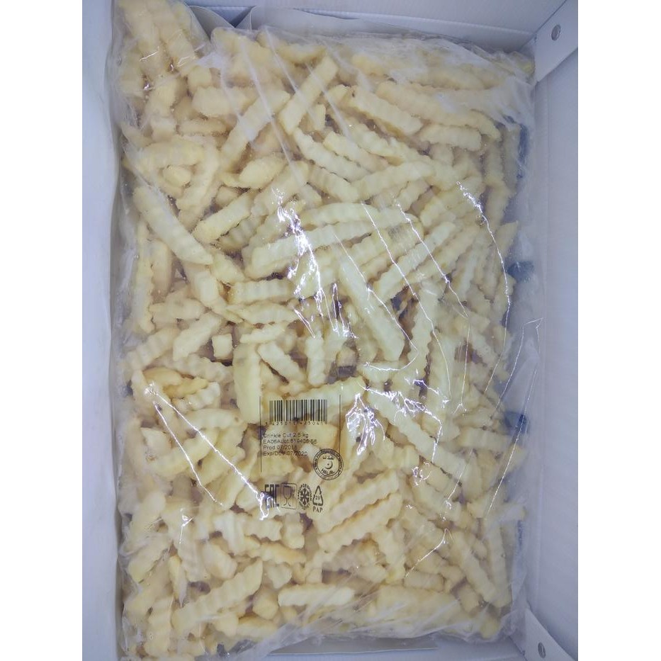 

Kentang Crincle Cut 2.5Kg Made In Belgium
