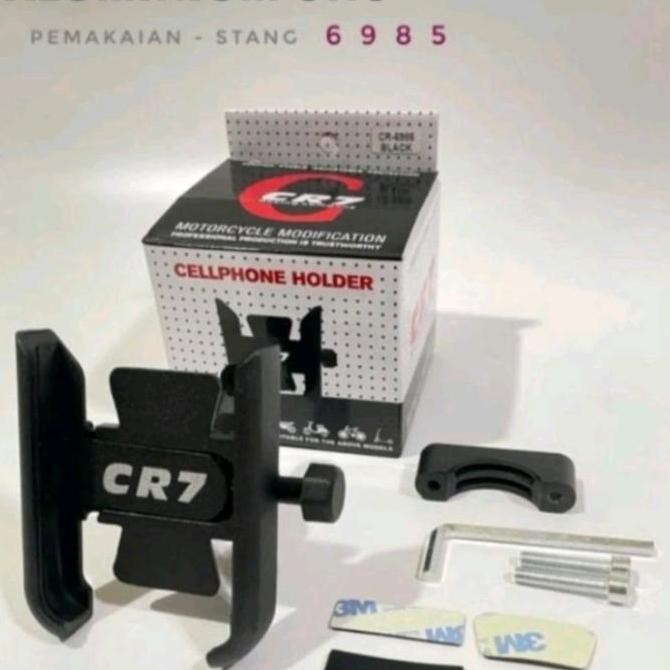 Sale Holder Cr7 Hp Spion Besi Penahan Ponsel Phone Holder Cr7 Hp Motor