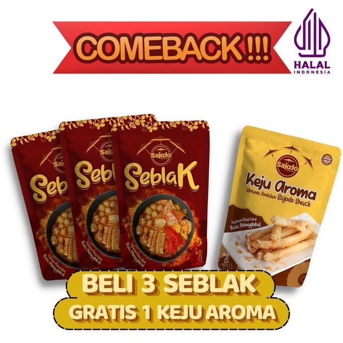 

BELI 3 SEBLAK FREE 1 KEJU AROMA