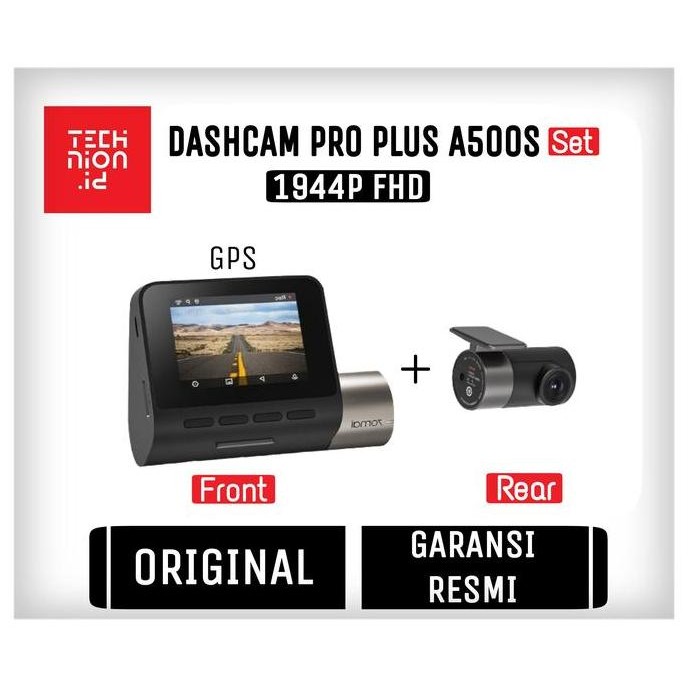 70mai A500s Pro Plus Dashcam Wifi GPS Adas