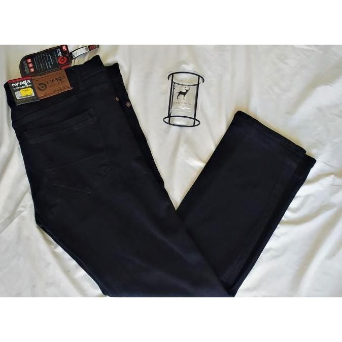 

Celana Jeans Jumbo Pria Hitam Skinny Pensil Soft Jeans Stretch Nyaman