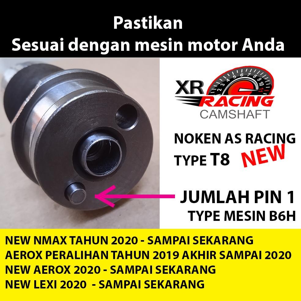 Noken as Racing New NMax N Max XR Racing Type T8 Noken as Racing New Aerox Noken as Racing New Lexi 