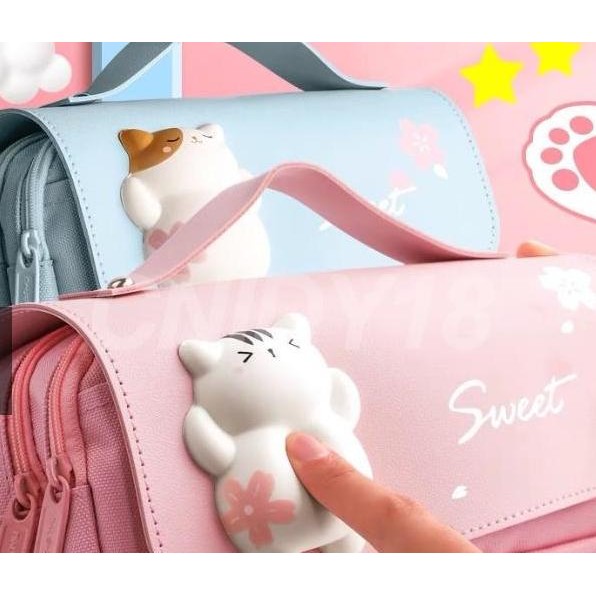 

Tas Pensil 3D Lucu Anak Perempuan Tempat Alat Tulis Kapasitas Besar Multifungsi