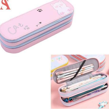 

Tempat Pensil Serbaguna / Kotak Tepak Alat Tulis Organizer Meja