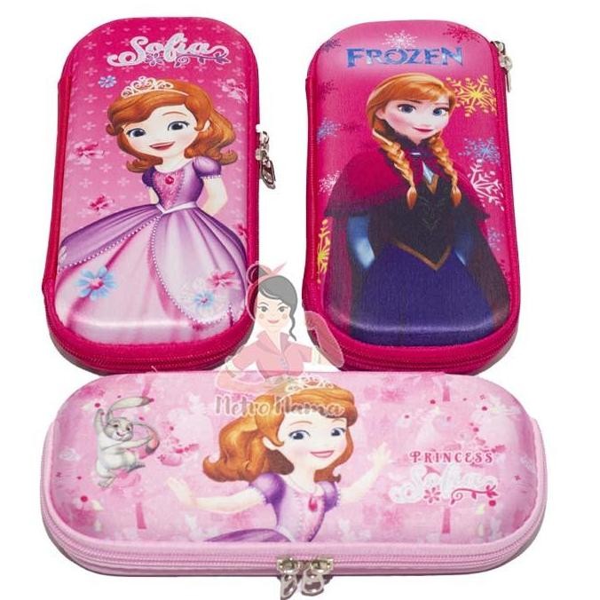 

Tempat Pensil Anak Perempuan Princess Sekolah TK SD PAUD Karakter Lucu