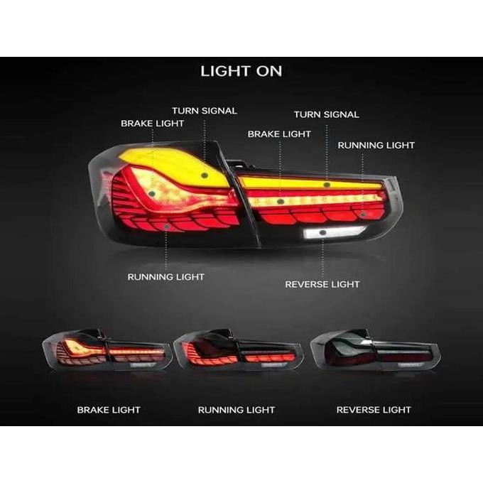 Stoplamp Stop Lamp Lampu Belakang OLED GTS BMW Seri 3 F30 F80 M3