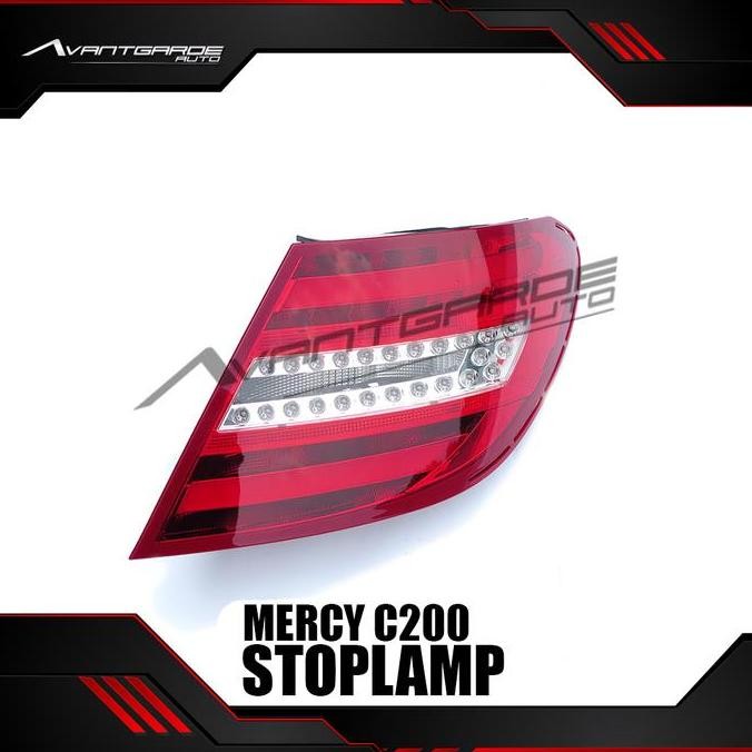 Stop Lamp Mercy C Class W204 Facelift LED Bars Aftermarket 2010-2016