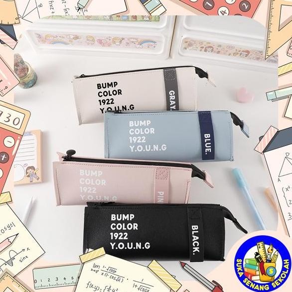 

Kotak Pensil Bump Color 1922 YOUNG SK0057 - Tempat Pensil Estetik Anak Sekolah