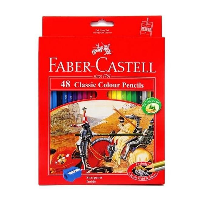 

Faber Castell Pensil Warna Classic 48 Warna Murah Berkualitas