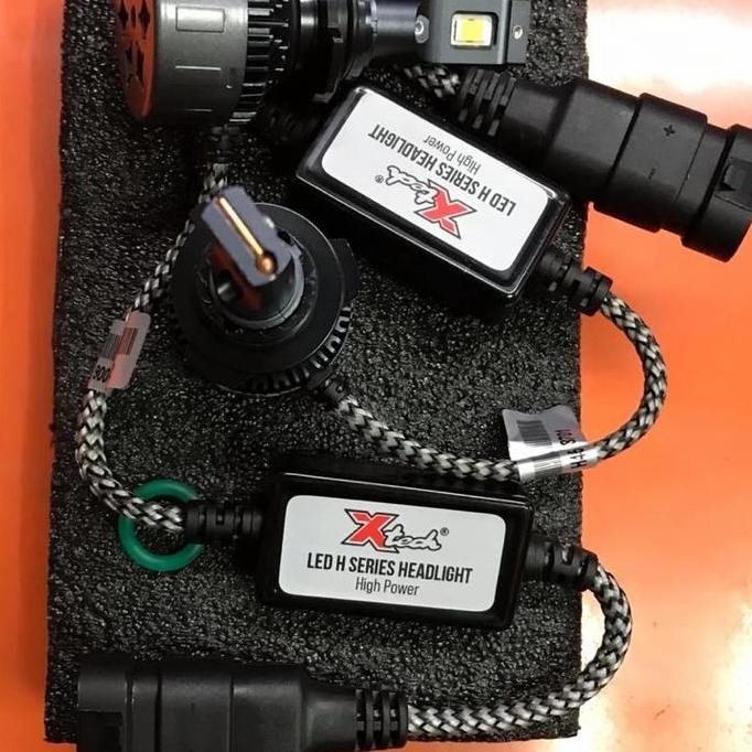 Lampu Led Mobil X-Tech H4 45 watt Canbus