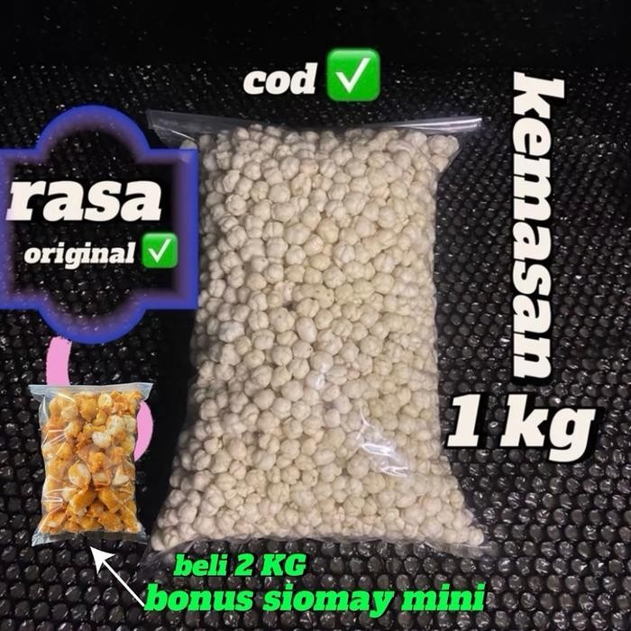 

Rkm Pilus Kencur Original 1Kg Cemilan Isi Toping Seblak