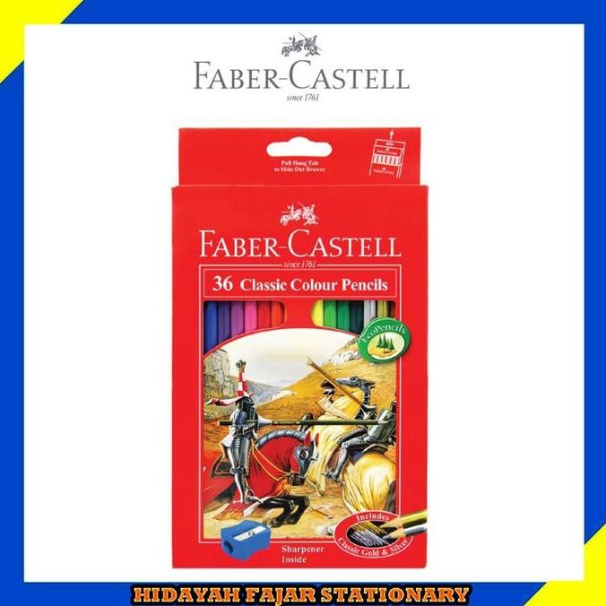 

Faber Castell Pensil Warna Panjang Original - Pensil Warna Anak Murah