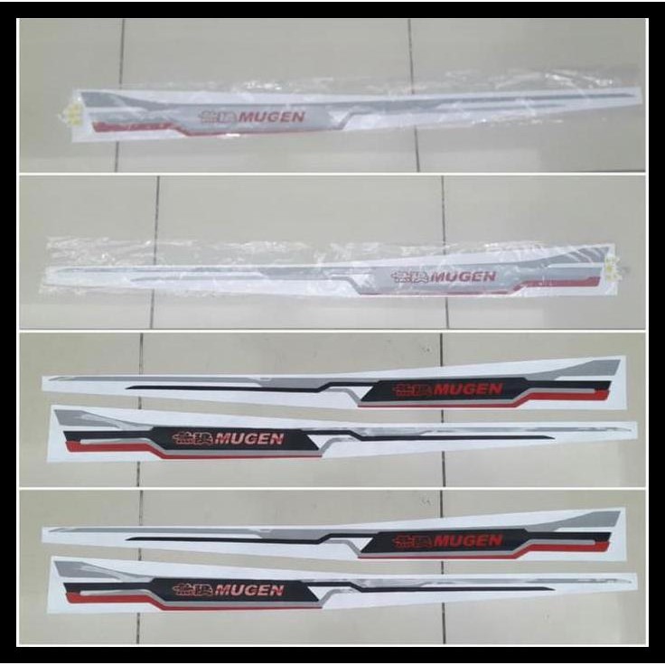 DISKON STIKER BODY SAMPING MUGEN MOBIL UNIVERSAL BRIO MOBILIO HRV BRV JAZZ 