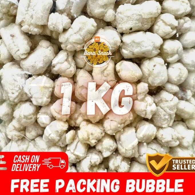 

[ 1KG ] Pilus Cikur / Pilus Kencur Rasa Original (Topping Cuanki / Baso Aci / Seblak) / Camilan Snack Kiloan Murah -B
