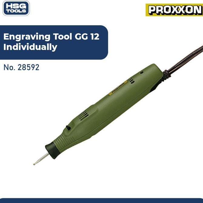 

Proxxon 28592 Alat Ukir Gravir Elektrik Engraving Tool Gg12 Unit 12V