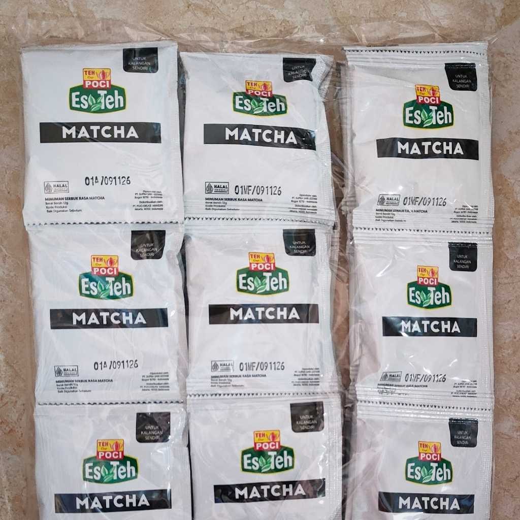 

Serbuk rasa teh poci matcha, RENCENG (10sach) Terlaris