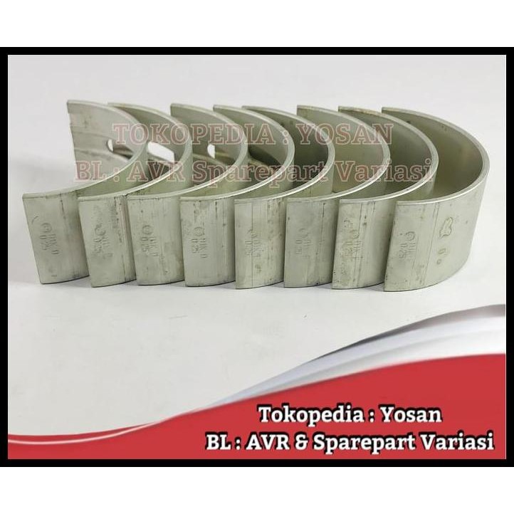 DISKON METAL JALAN STD 4D32 R6029K CON ROD BEARING MITSUBISHI 4D30-4D33 