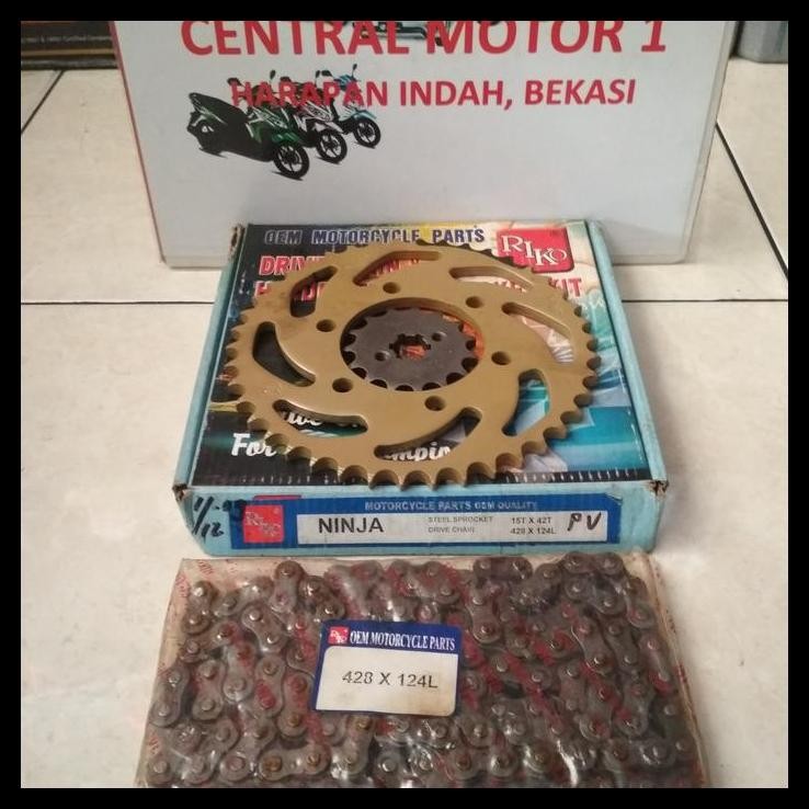 DISKON GEAR SET NINJA R MEREK RIKO 