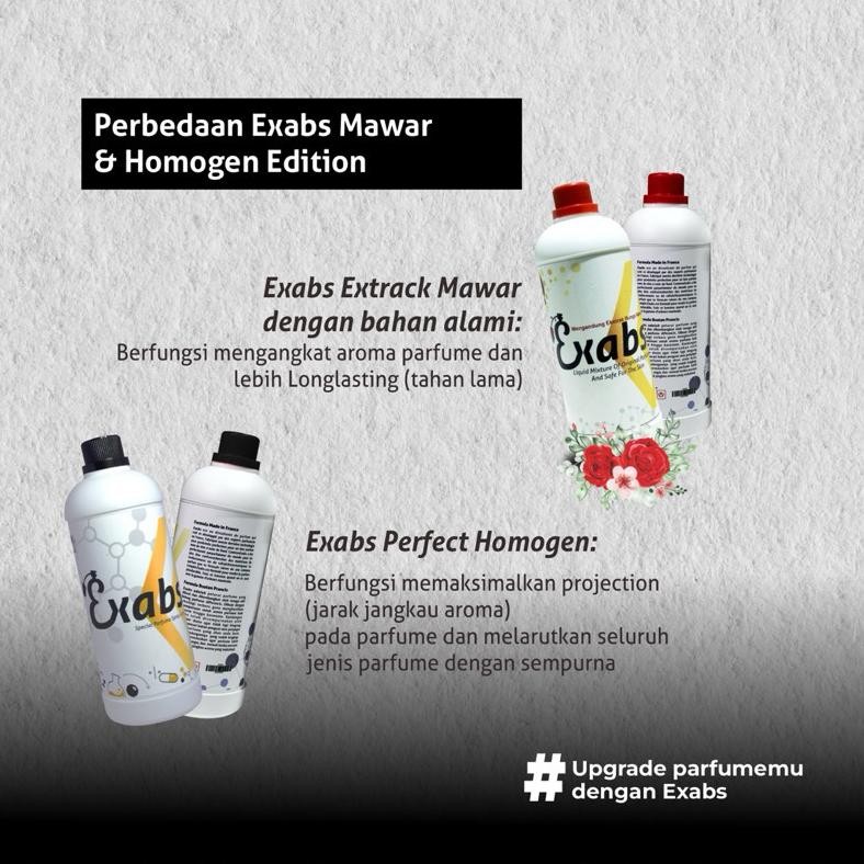 Premium Exabs Homogen Pelarut Parfum Exabs Extract Bunga Mawar