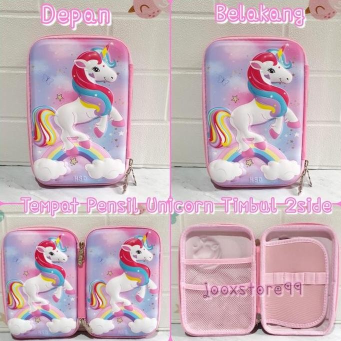 

Tempat Pensil Timbul 3D Motif Unicorn Dan Astronot Kotak Pensil Anak Sekolah Stationery Pencil New Stok