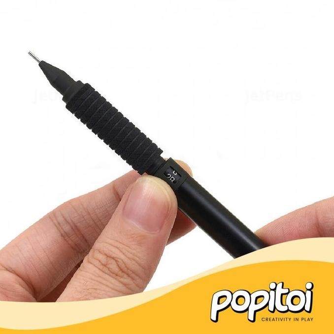 

Staedtler 925-35 All Black Drafting Mechanical Pencil 0.3 0.5 2.0 Mm Pensil Mekanik Cetek New Stok