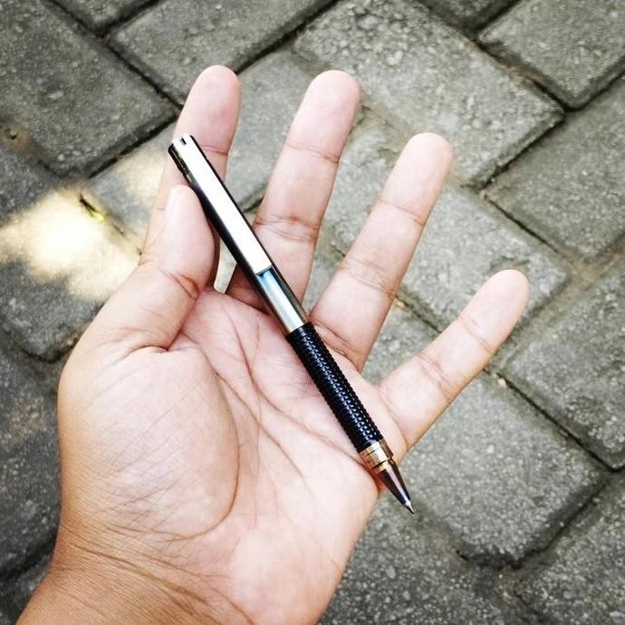 

Edc Pen Zebra F301 Compact Custom Colour Vulcan Light Blue New Stok