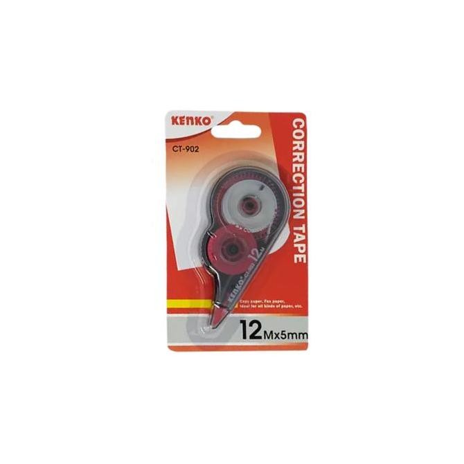 

Tip Ex Kertas Correction Tape Kenko Ct-902, Warna Random - Lusin New Stok