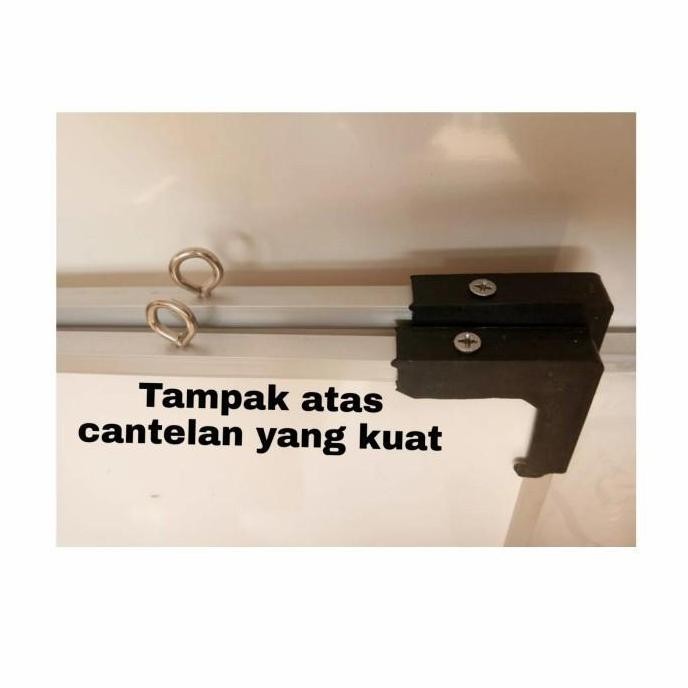 

Whiteboard Papan Tulis 100X80 New Stok