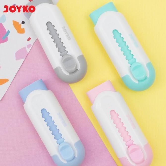 

Joyko Sliding Eraser Mechanical Penghapus Mekanik Joyko Ujian Panjang Anak Er-148 Box [16Pcs] New Stok