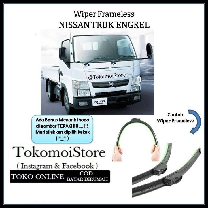 DISKON WIPER BANANA LENTUR NISSAN TRUK ENGKEL 